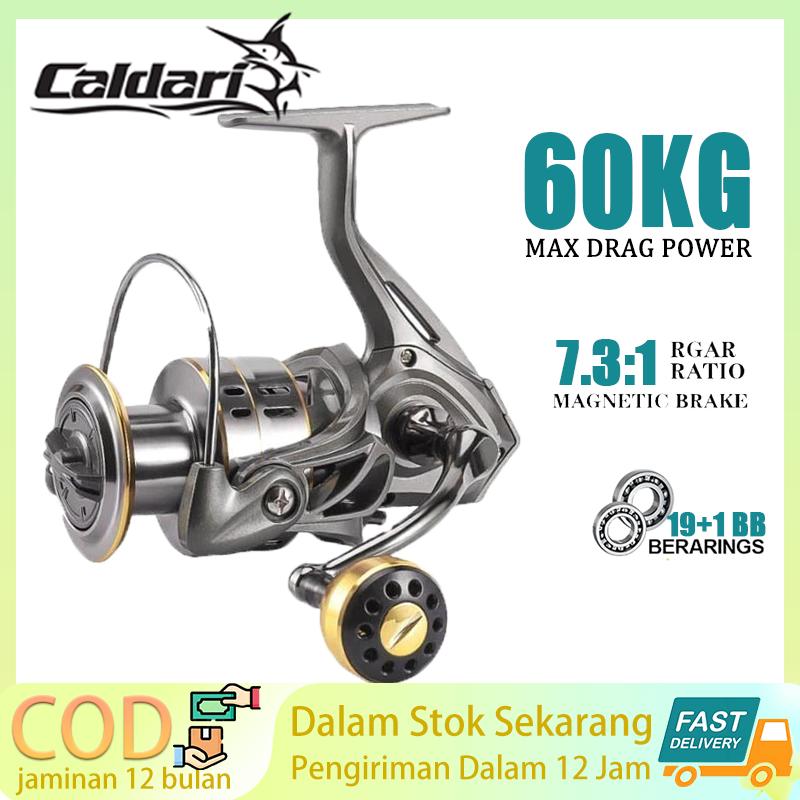 Caldari Metal Pancing Reel Pancing Murah Jigging Reel alat Ikan Shop  Tokopedia