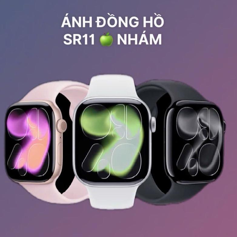  SR11 S11 Mini TA’O NHÁM 2026 Mới  Size 38-41 Đồng Hồ Thông NFC Cuộc Gọi BT Chống Nước Sạc Không Dây chức năng dùng cử chỉ thay hình nền bộ nhớ 4GB  tải ảnh tải nhạc 
