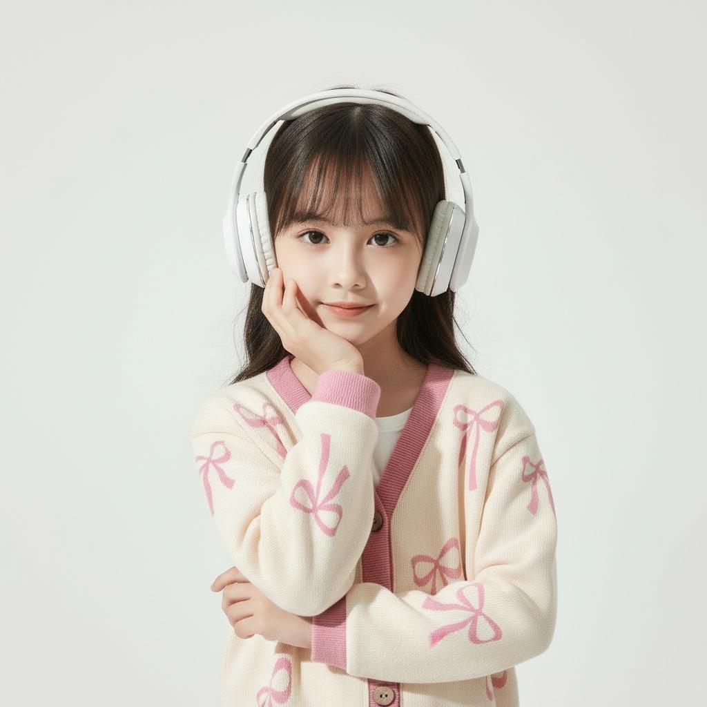 CAIFU Jaket Cardigan Pita Cream Anak Perempuan Lengan Panjang Y2K Usia 3-12 Tahun Bahan Lembut Halus Nyaman Adem Variasi Warna Pastel Cantik Fashion