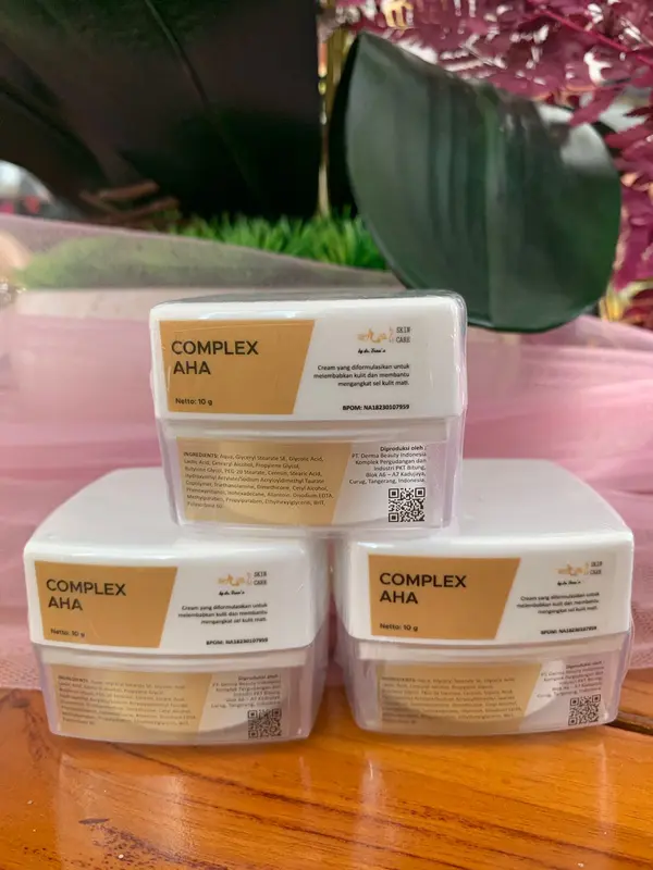 KYU COMPLEX AHA / KRIM MALAM / NIGHT CREAM / KYU SKINCARE / SKINCARE BPOM / DR ERNA 0