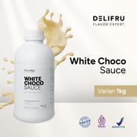 Gambar Delifru White Choco Sauce 1 Kg - Topping Saus Cokelat Putih dari Bubuqu Powder Kota Administrasi Jakarta Barat 1 Tokopedia
