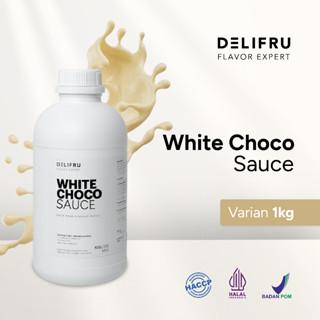 Gambar Delifru White Choco Sauce 1 Kg - Topping Saus Cokelat Putih dari Bubuqu Powder Kota Administrasi Jakarta Barat Tokopedia