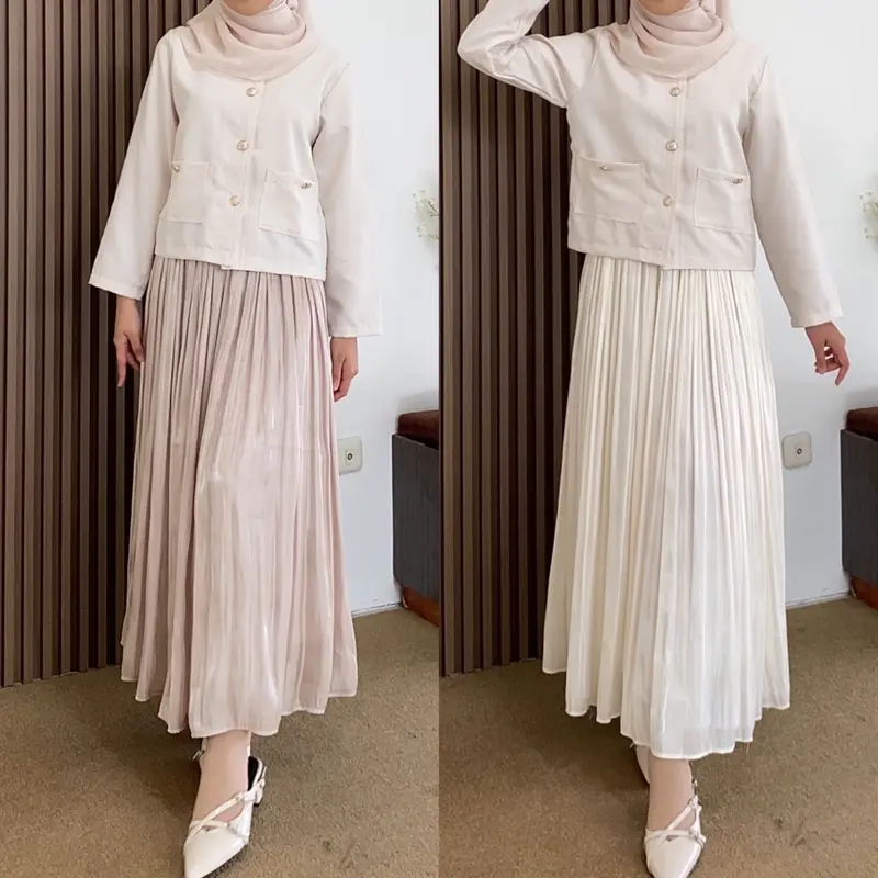 Aleka - (Tebus Murah) Claudia Skirt Casual Hari Raya (READY LANGSUNG KIRIM) 0