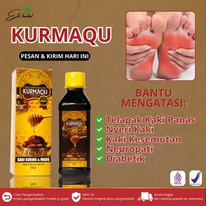 Herbal Untuk Telapak Kaki Panas Nyeri Sakit Tumit Kebas Kesemutan Neuropati Diabetik Dengan Kurmaqu Madu Sari Kurma
