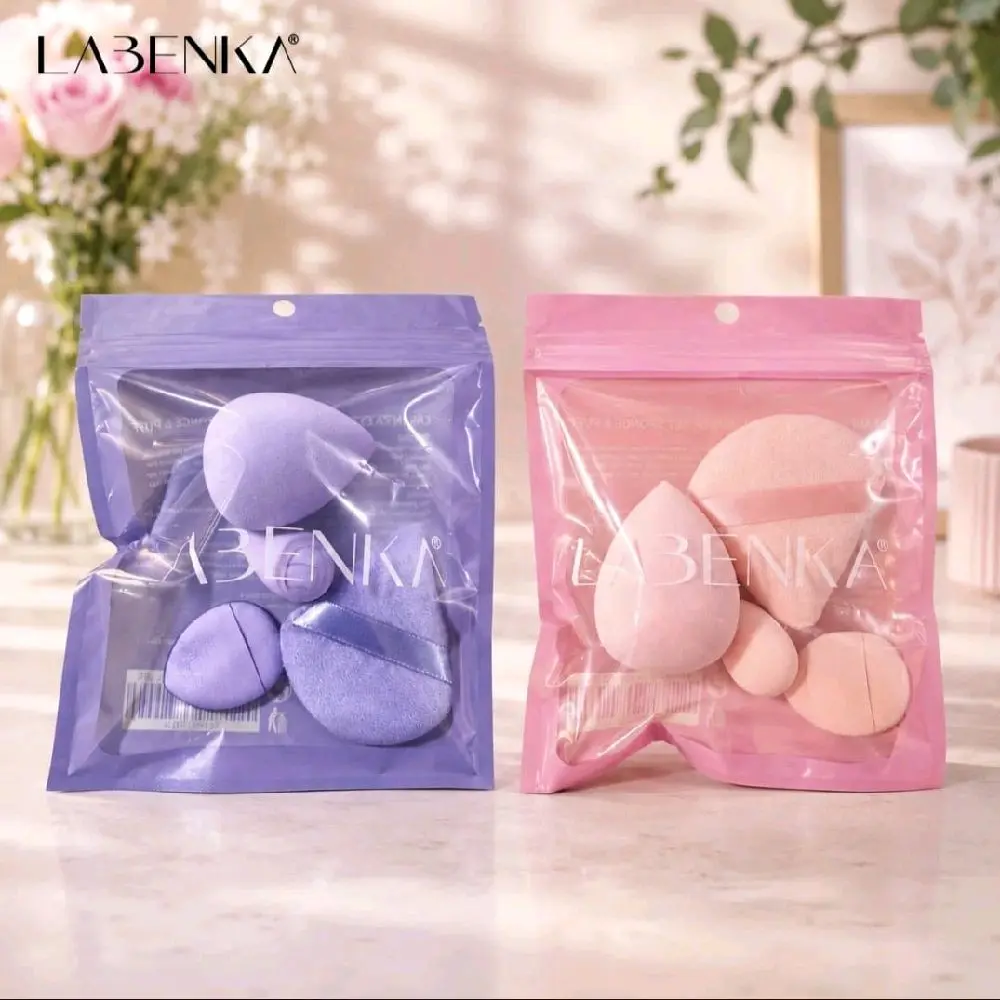 LABENKA Makeup Set Spons | Sponge| Puff |4 pcs LBK-T01