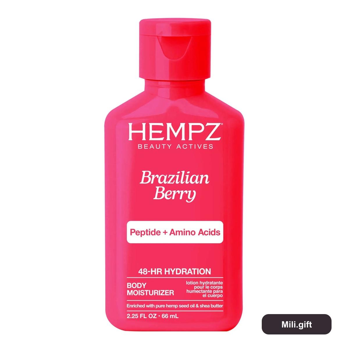 Sữa Dưỡng Thể Hempz Brazilian Berry Peptide + Amino Acids 48-Hour Hydration Body Moisturizer 17 fl oz / 500 ml