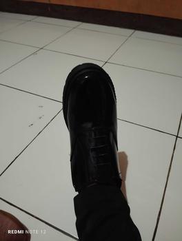 Product Review of sepatu PDH pria Hitam Kilap Tanpa Semir Security Polisi Taruna Satpam Satpol Dinas Kerja Murah Berkualitas boots Shoes boots Shoes sepatu boots ringan rapi sepatu formal from r**y 3** 0