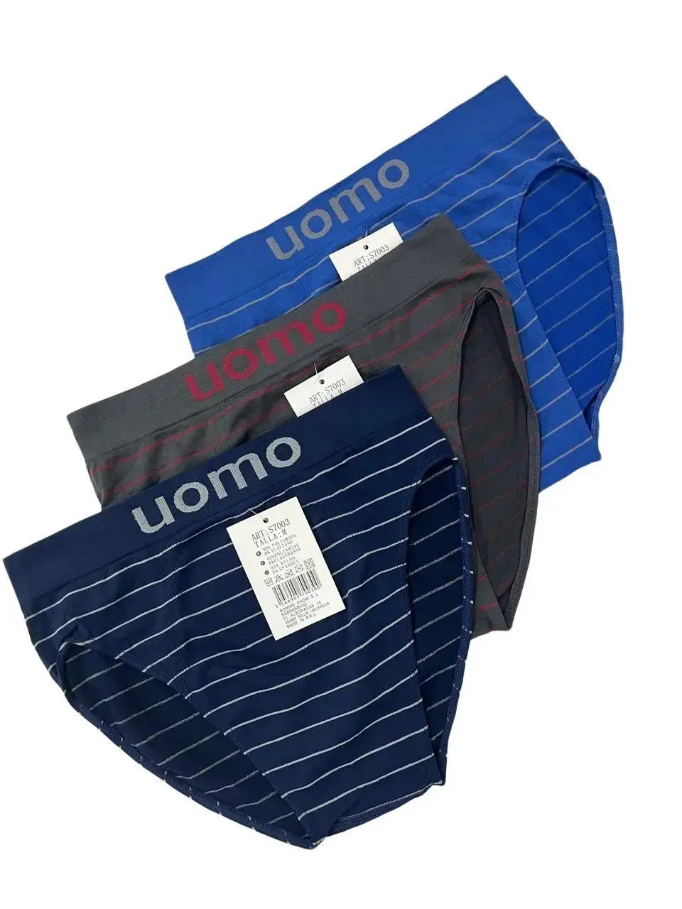 Celana Dalam Pria Model Segitiga Bahan Katun  Rajut Adem Nyaman Elastis Size M-L-XL 3-6 Pcs sempak pria dewasa cowok cangcut