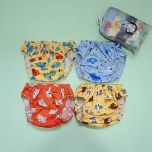 12pcs Celana Dalam Anak Bahan Babydoll Usia 1-7 Tahun