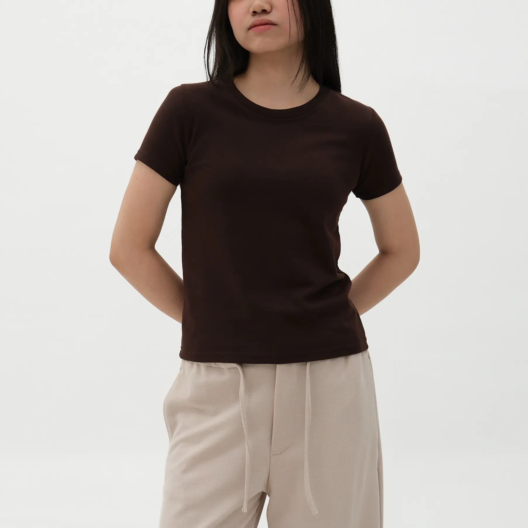 Regular Fit Dark Brown