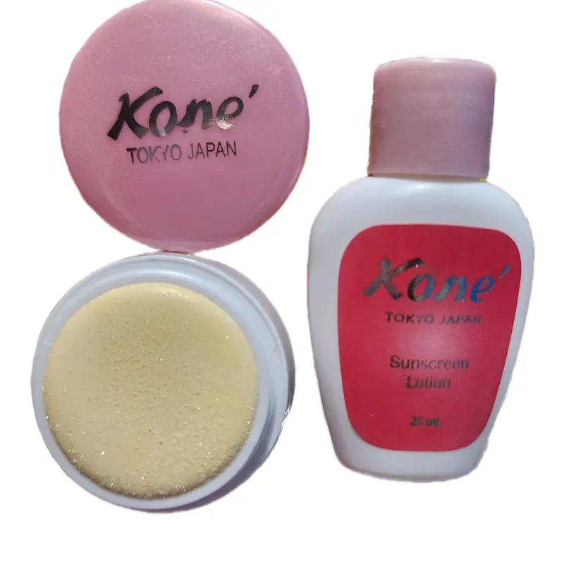 Combo 4 Hộp Kone Gồm Kem Và Nước Hoa Hồng Hổ Trợ Làm Đẹp Da Thái - Women, Son 2