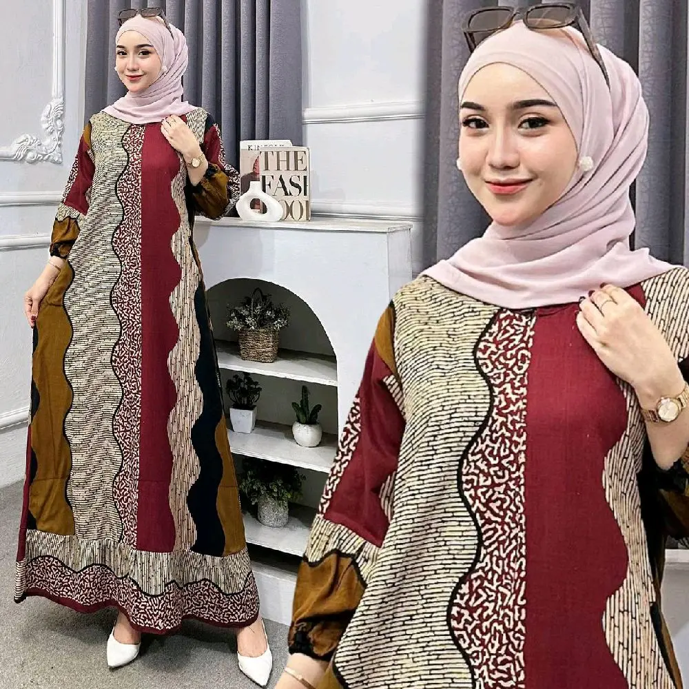 Sedress Gamis Rempel Eliana Resleting depan Tali Samping Rayon Premium Casual Wanita Motif Kekinian Sedress Gamis Rempel Eliana Resleting depan Tali Samping Rayon Premium Casual Wanita Motif Kekinian