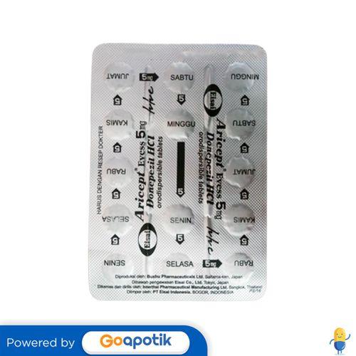 ARICEPT EVESS 5 MG STRIP 14 TABLET
