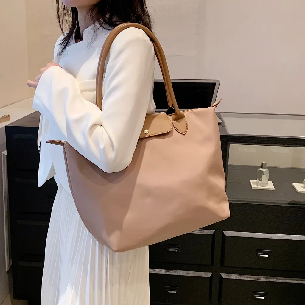 [Beli Lokal] HALONA - Tote Bag Wanita Terbaru -Totebag Wanita Korea - Sholder Bag Murah Hitam Totebag