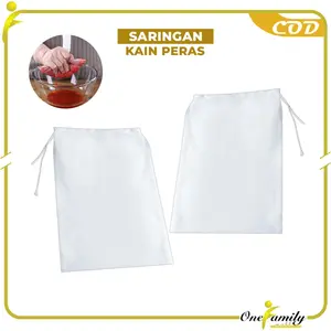 [COD] OFM C1207 Kain Peras Penyaring Susu Santan Filter Mesh Dapat Dicuci