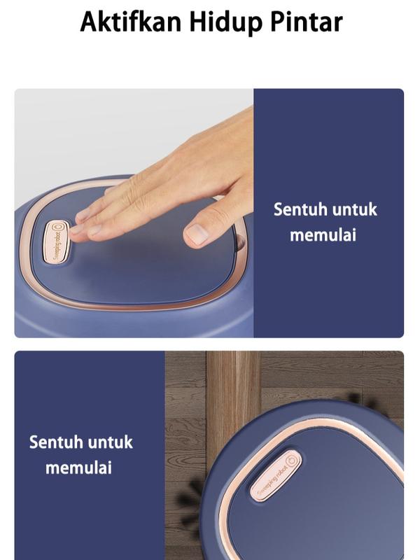Codless Robot pembersihan lantai cerdas untuk mesin pembersihan rumah tangga, pembersihan, pembersihan, dan pembersihan multifunksional Baterai Air Membersihkan Vakum vacuum 4