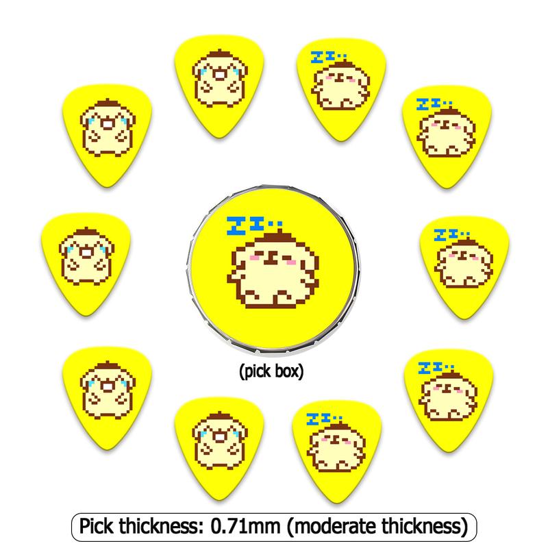 Guitar điện Dial PVC Bass 10 chiếc đa kích thước phụ kiện guitar yukriri 5
