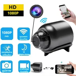 Kamera Mini HD 1080p Kamera Tersembunyi Kecil Kamera WiFi Nirkabel Kamera WiFi Rumah Kantor Kamera Keamanan Cerdas Dukungan IR Night Vision Penyimpanan Kartu SD Koneksi Ponsel Kamera Tampilan Jarak Jauh Camera Wireless Cctv Smart