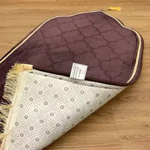 ￼TERBARU!! Sajadah Kubah Ukuran Dewasa Dan Medium Anti Slip Motif Kubah Sajadah Rumbai Bahan Embos Tebah&Nyaman