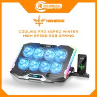 Gambar NYK Winter Frost X5 Pro Coling Pad High Speed Gaming dari Reformasi Computer Kota Administrasi Jakarta Barat 1 Tokopedia