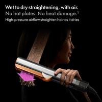 Gambar Dyson Airstrait straightener HT01 (Bright Nickel/Rich Copper) - Meluruskan rambut dari basah ke kering | Tidak merusak rambut dengan panas | Styling lebih cepat dari Dyson Indonesia Kab. Bekasi 3 Tokopedia