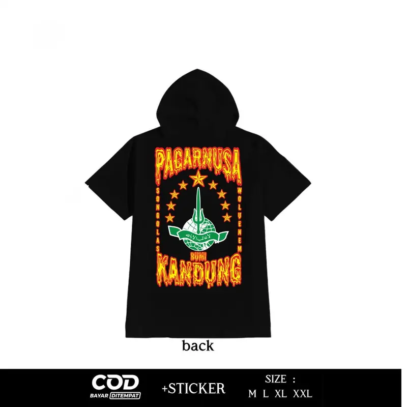Ts Hoodie Pagar Nusa Bumi Kandung  Desain Terbaru 4