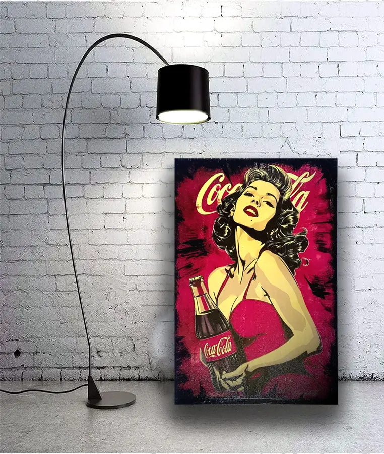 22. HIASAN DINDING Papan Kayu MDF 6mm - Tema Vintage - Utrans Paper