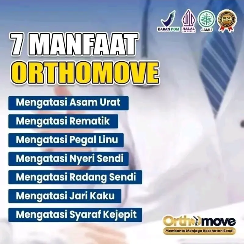 Orthomove Asli Original 1 Botol Isi 60 Kapsul 5
