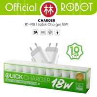 Gambar Robot RT-P18 Batok Charger Travel Adapter 3A 18W Single Port Quick Charge New RT-F1 - BOX ISI 10 PCS dari Liem Group Kota Administrasi Jakarta Barat 2 Tokopedia