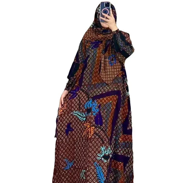 gamis set hijab sogan series warna ukuran jumbo