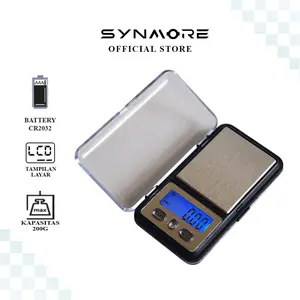 Synmore Timbangan Emas 0.01g / Digital Pocket Scale / Timbangan Mini / Digitatal Scale