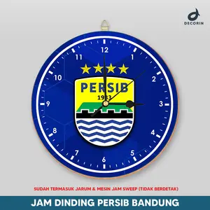 Jam Dinding Persib Bandung - Decorin.aja