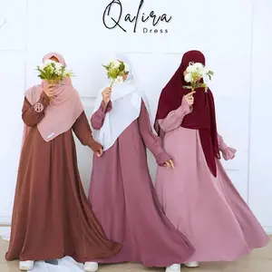 Pelangi Hijab Gamis Qalira Dress ( hanya gamis )