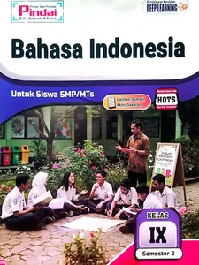 Buku LKS Bahasa Indonesia Kurikulum Merdeka Kelas 9 SMP/MTS Semester 2