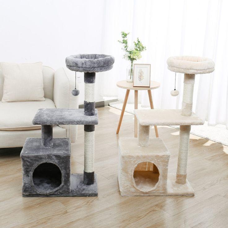 Rumah Kucing Tinggi Tiyang 85Cm Brkualitas Bagus Dan Kuat Kokoh Suda Siap Pake 2