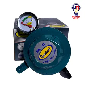 Regulator Gas Quantum QRL-23 TERBARU SNI DENGAN JARUM PENUNJUK