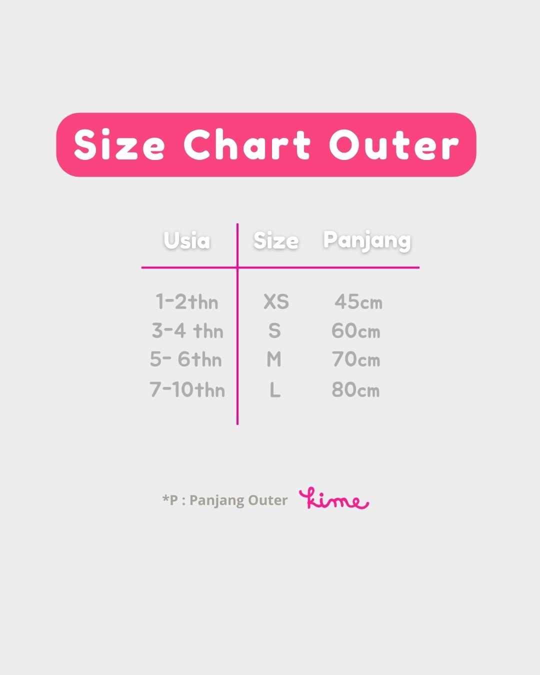 KIMEHIJAB Outer anak tile Ethnic Outer Brokat anak NURA