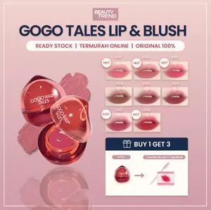 [READY ORI] Gogo Tales Lip Mud Soft Matte Lip Cream Velvet Tahan Lama Anti Lengket GT735