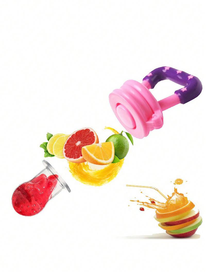 Product Introduction of Newborn gift--fruit complementary food chewable silicone mesh bag, soft and elastic texture, baby fruit and vegetable feeding utensils can be chewed, baby fruit complementary food dispenser, anti suffocation 3