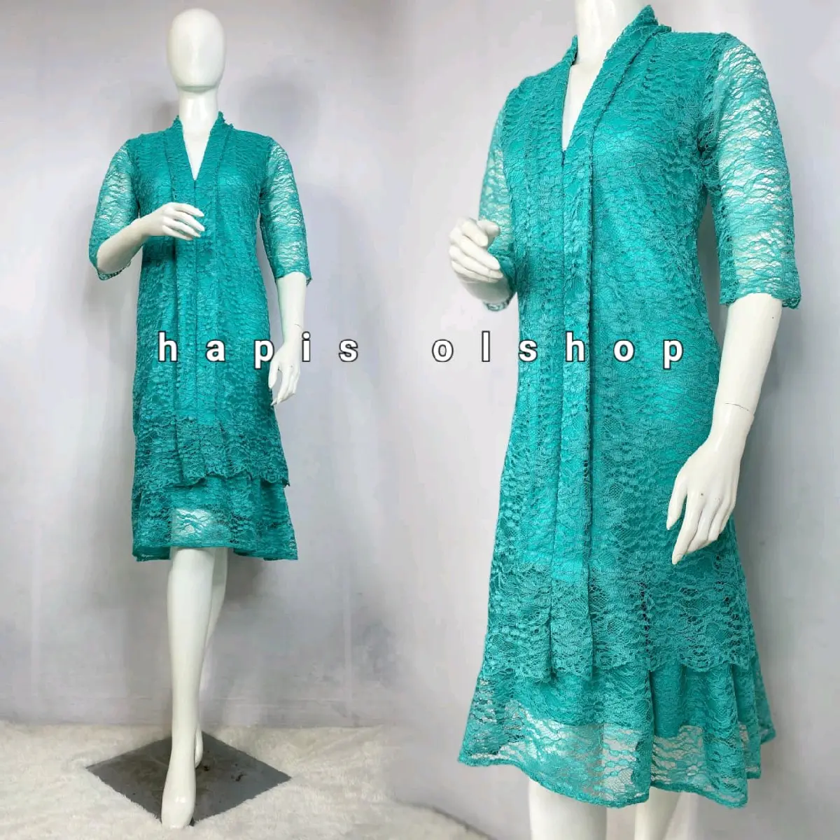 Dress Terbaru Queen Borkat Jumbo Ld 120/Dress/Dress Korean Style/Dress Kondangan/ Hafis Olshop