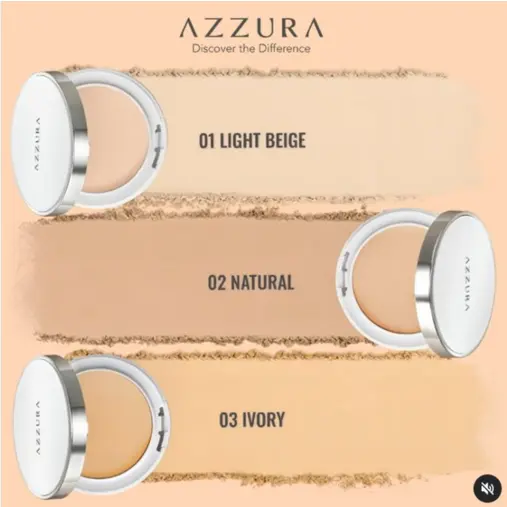 AZZURA TWO WAY CAKE (BEDAK PADAT) 4