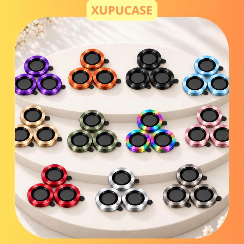 Mắt bảo vệ camera CD kèm hộp 11/12/13/14/15/16/17/pro/plus/promax XUPUCASE
