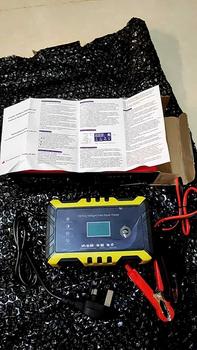 Product Review of 12V/24V Car Battery Charger 8A Smart Touch Screen Pulse Repair Fast Charging - Universal for Cars and Motorcycles Pengecas Bateri Kereta Motorsikal Restore Full Automatic Car Battery Charger Pengecas Bateri Kereta Moto from l**8 1