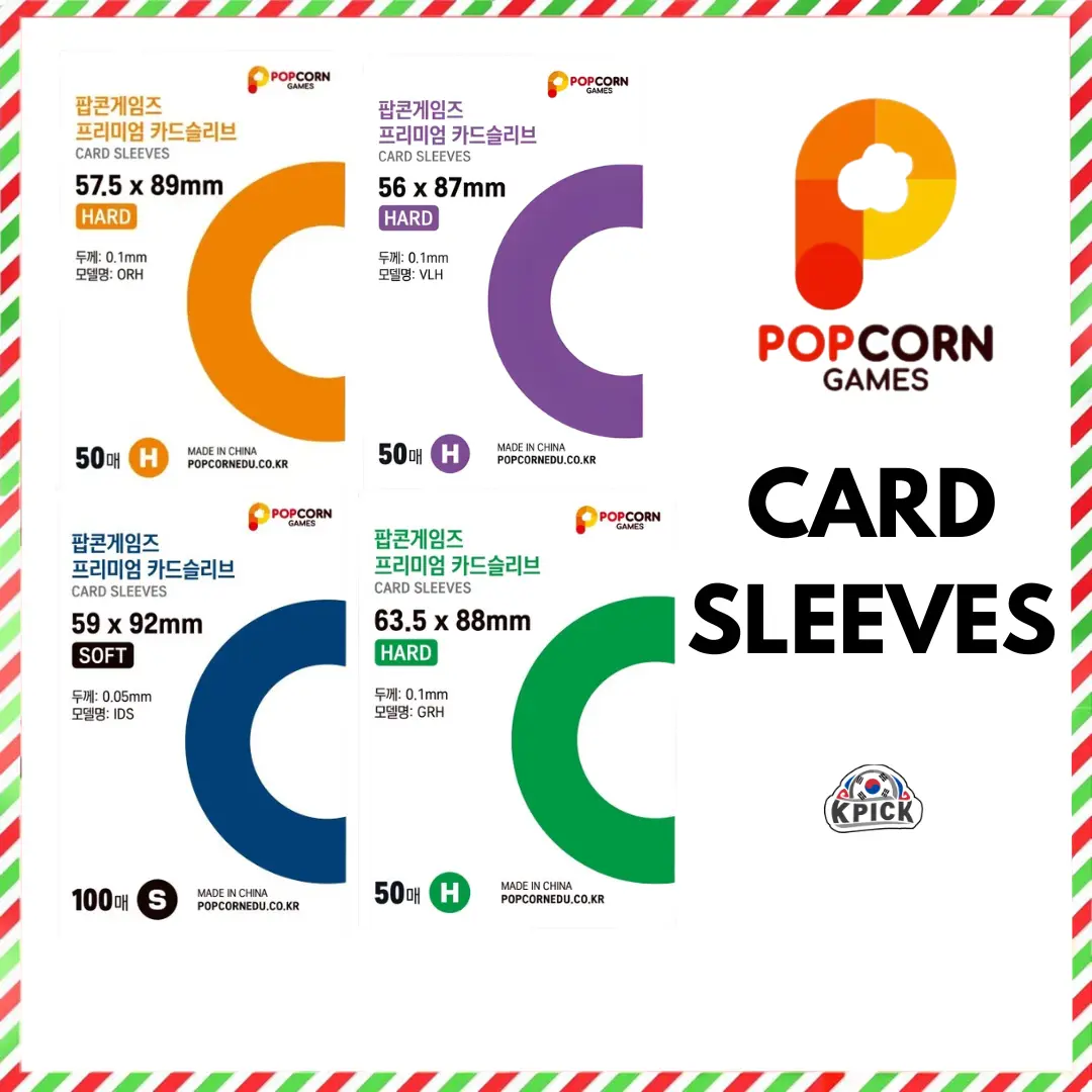 POPCORN GAMES] 50pcs Kpop BTS Card Sleeves Hard - TikTok Shop Philippines