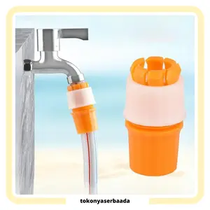 TSA (COD) Sambungan Keran Air Konektor Selang Air Wastafel Kamar Mandi Fleksibel Konektor Keran Air Anti Splash