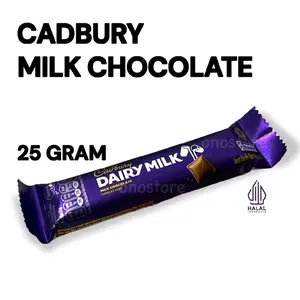 Cadbury Dairy Milk Chocolate 25 Gram Enak Lembut Halal Gratis Ongkir PROMO FEBRUARI