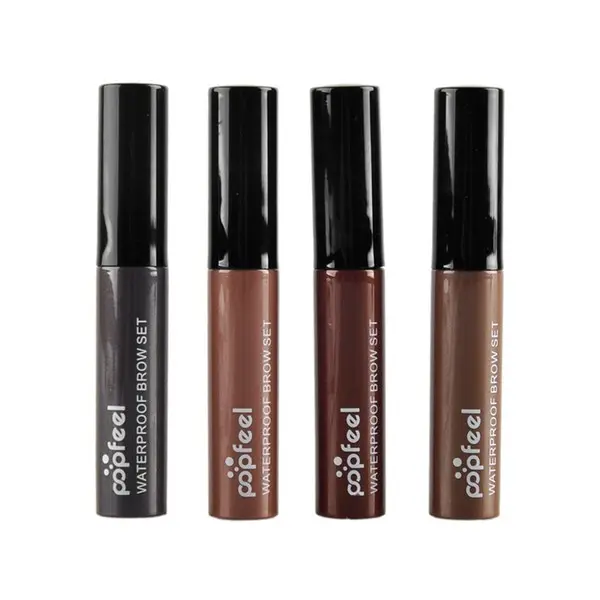 Paling Murah!! - New Import Korea Popfeel Eyebrow Gel Maskara Pensil Alis Tahan Lama Anti Air Original 4 Varian Warna 1