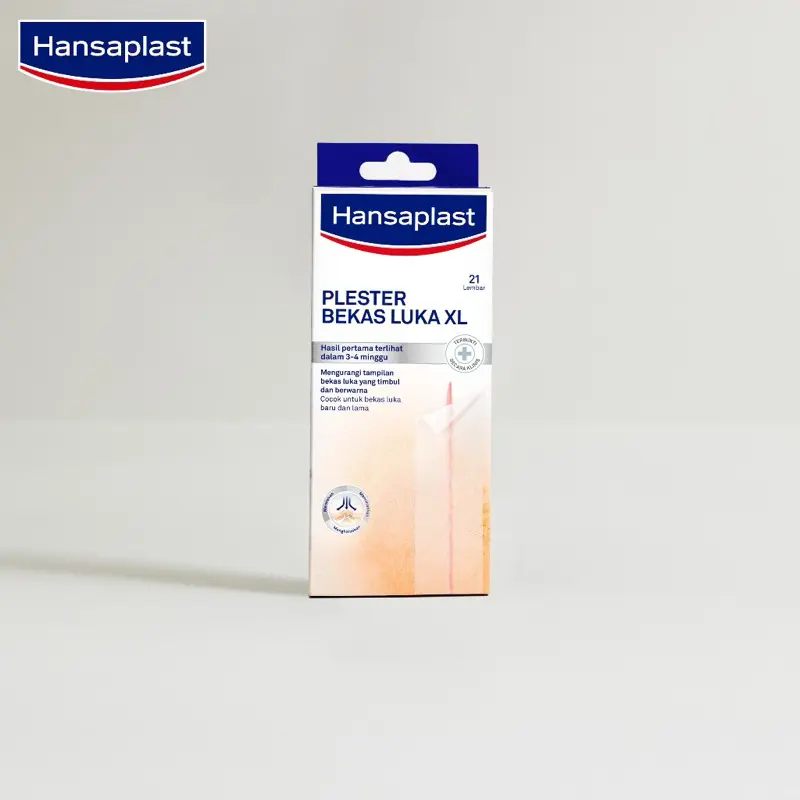 Hansaplast Plester Bekas Luka XL - Menghilangkan Bekas Luka & Keloid 0