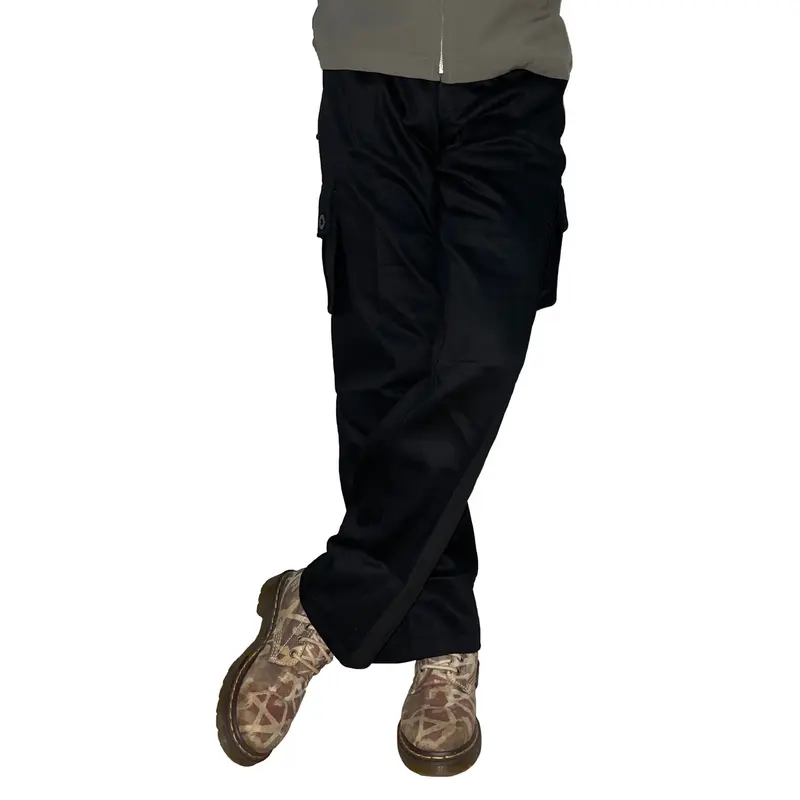 Celana Cargo Baggy Pants Fuckmous Apparel Hijau Army - Cargo Panjang Catton Twill Hijau Army Unisex 1