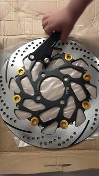 Product Review of Piringan Cakram Depan 260MM Piringan Disc Cakram Beat Vario Genio Spacy Scoopy Plus Breket PNP Disc Brake Piringan Cakram 260MM from H**7 0